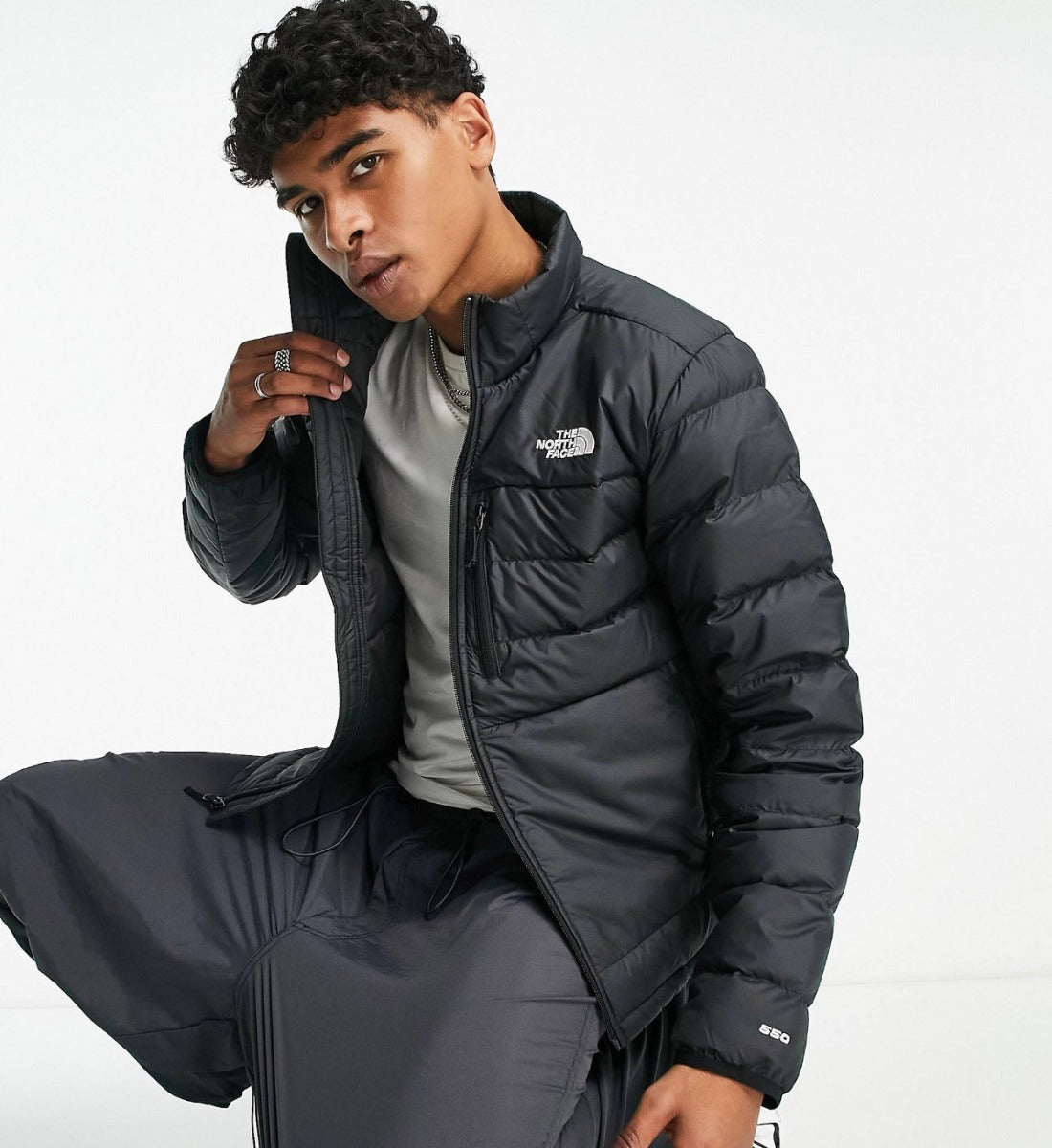 The North Face Aconcagua 2 Down Puffer Jacket - Black