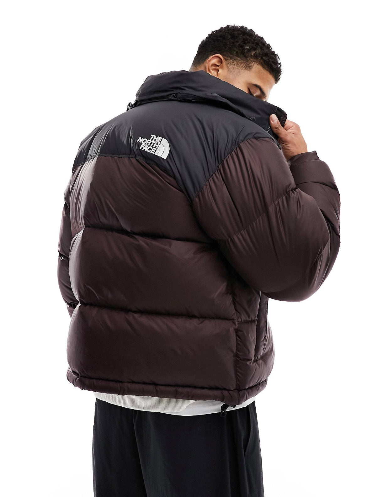 The North Face 1996 Retro Nupste Jacket - Coal Brown/TNF Black