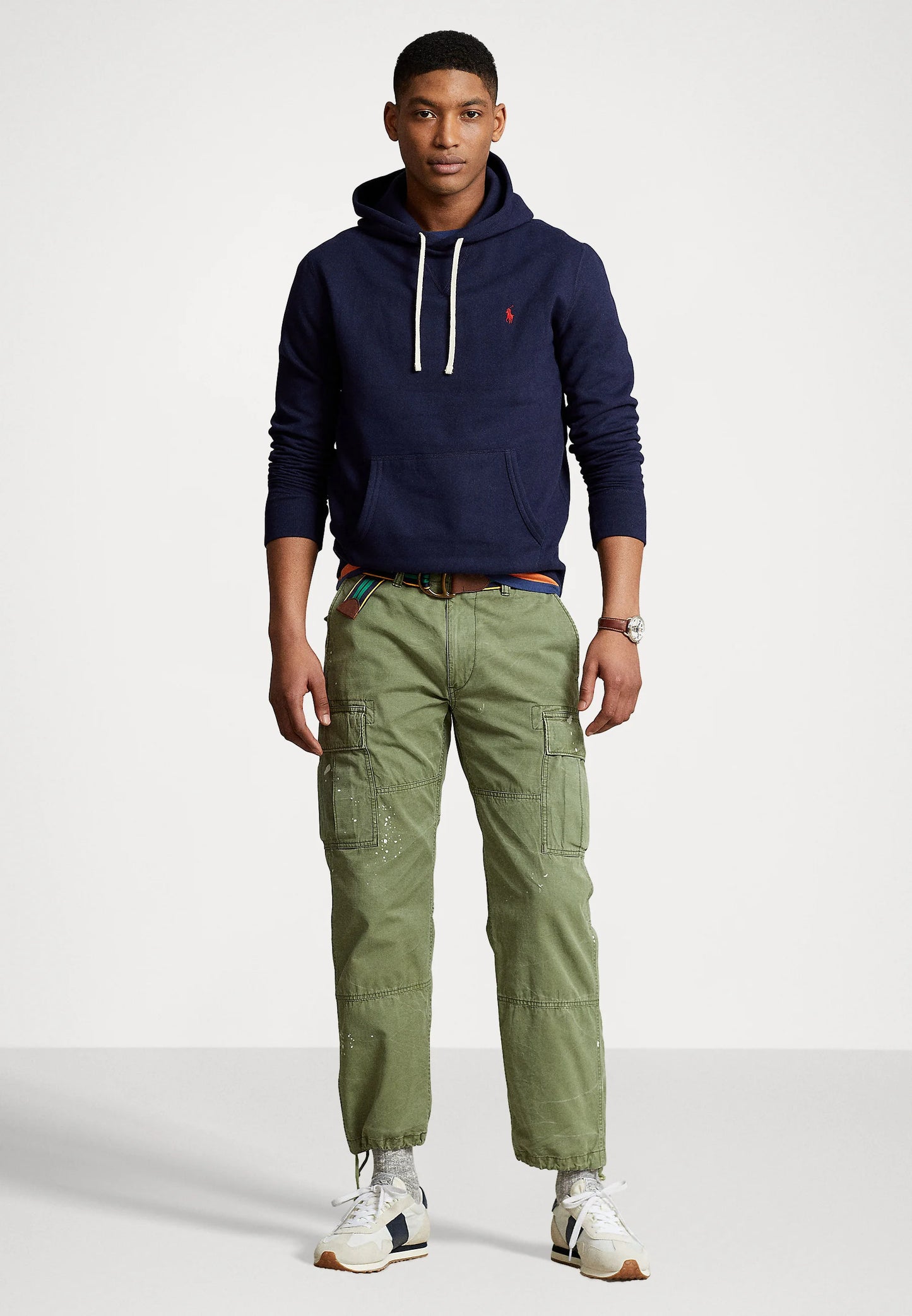 Polo Ralph Lauren Fleece Pullover Hoodie - Navy