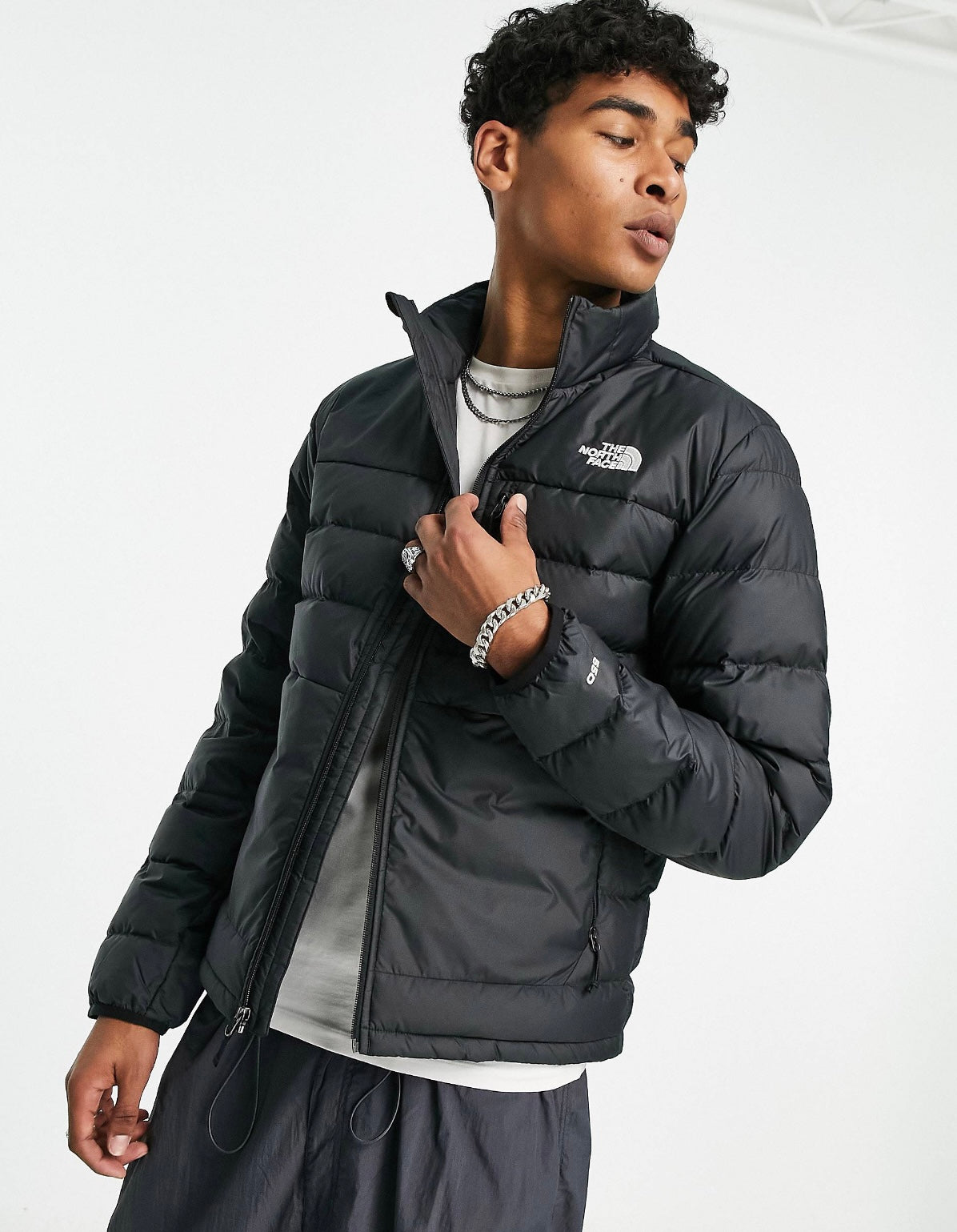 The North Face Aconcagua 2 Down Puffer Jacket - Black