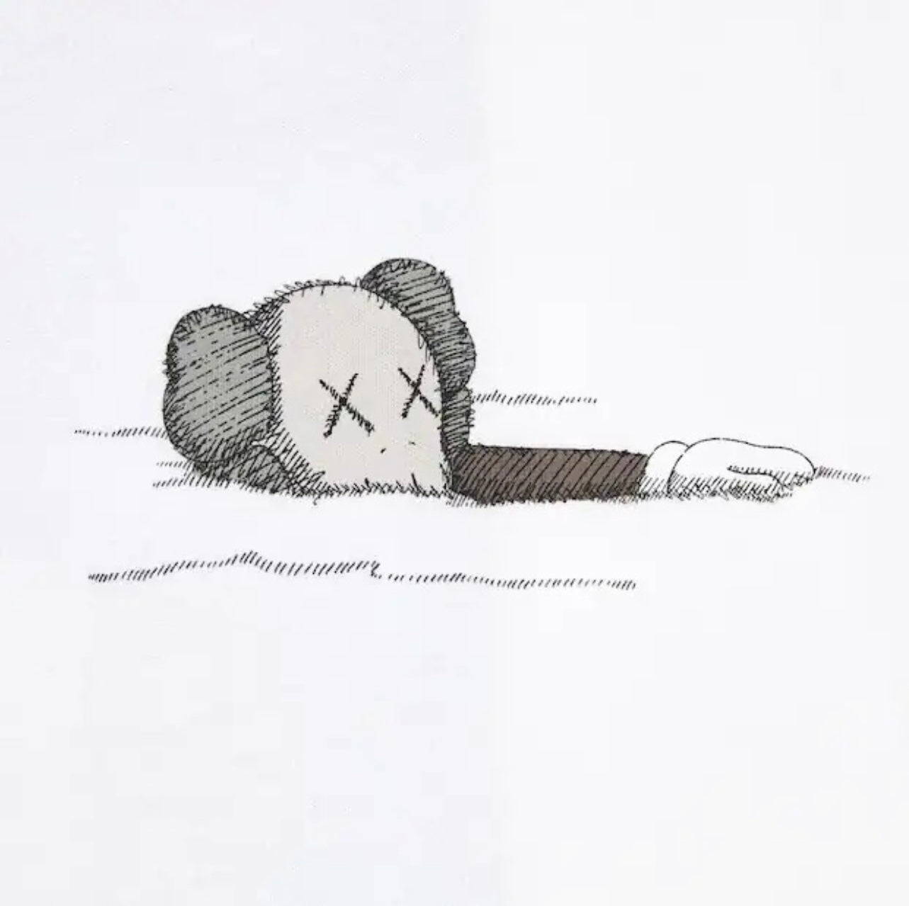 Uniqlo x KAWS UT Graphic T-Shirt - White/Blue
