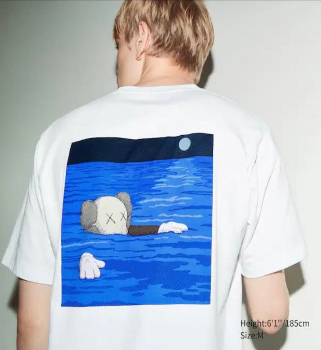 Uniqlo x KAWS UT Graphic T-Shirt - White/Blue