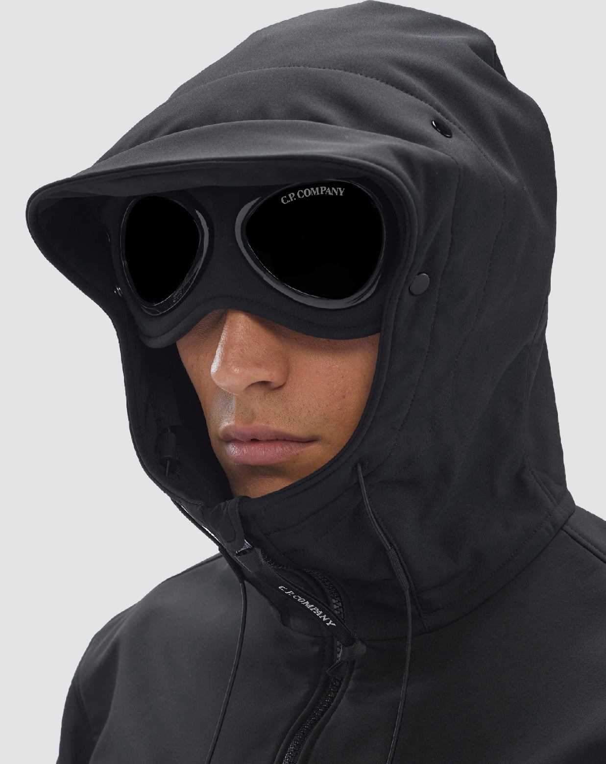 C.P. Company Shell-R Goggle Jacket - Black