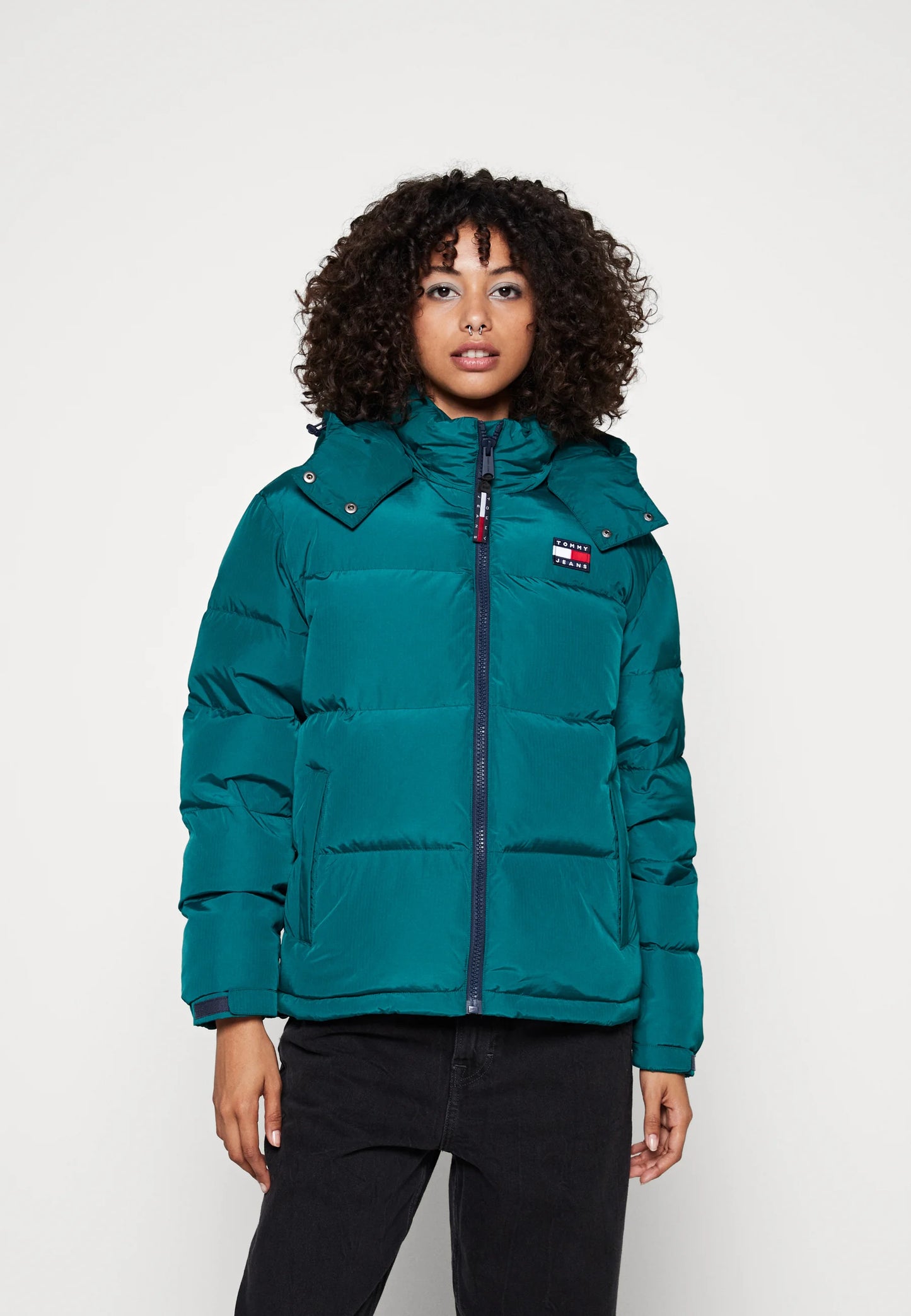 Tommy Jeans Alaska Puffer Jacket - Turf Green