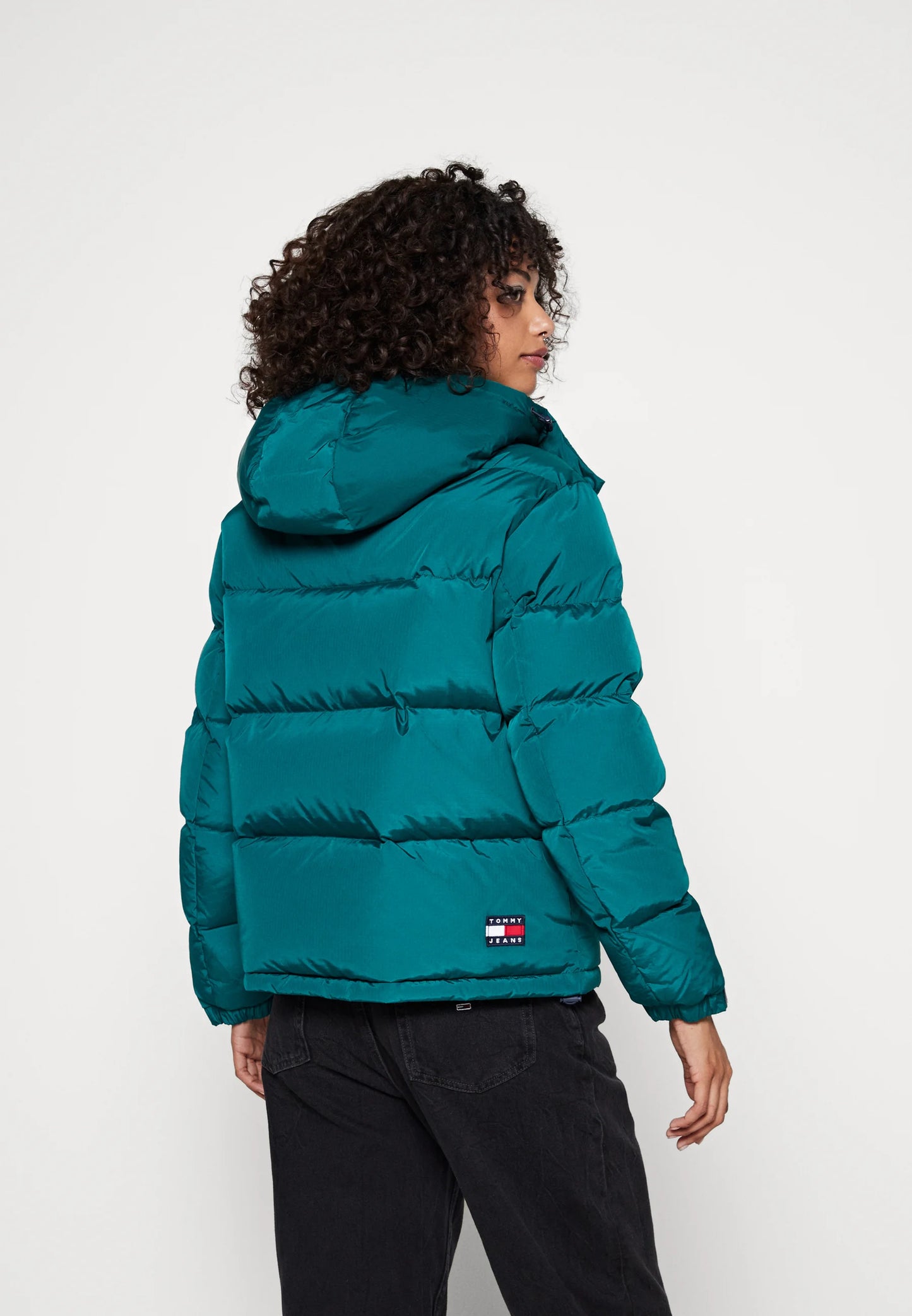 Tommy Jeans Alaska Puffer Jacket - Turf Green