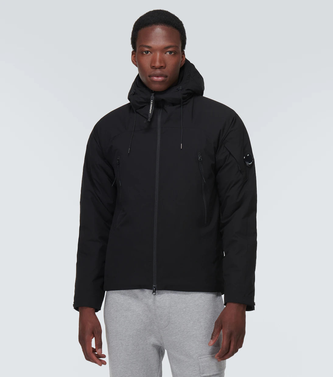 C.P. Company Pro-Tek Hooded Jacket - Black