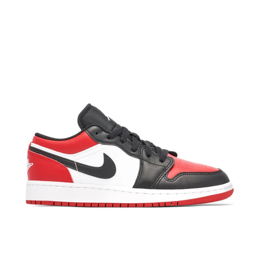 Air Jordan 1 Low ‘Bred Toe’ GS