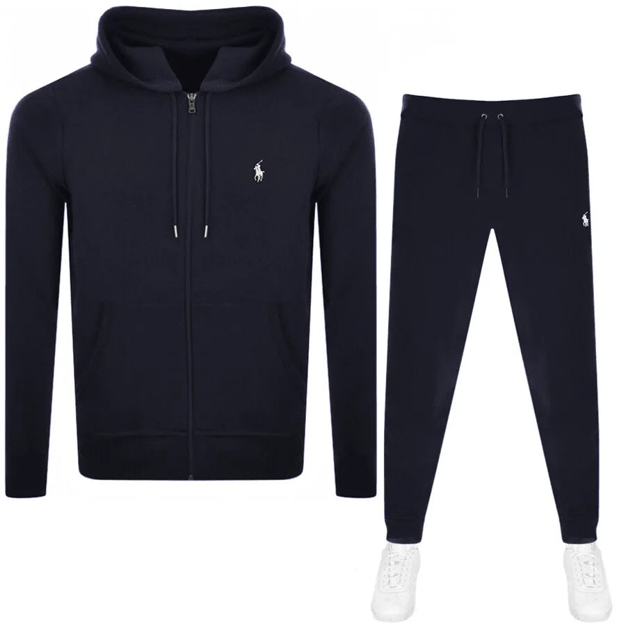 Ralph Lauren Double-Knit Tracksuit - Navy