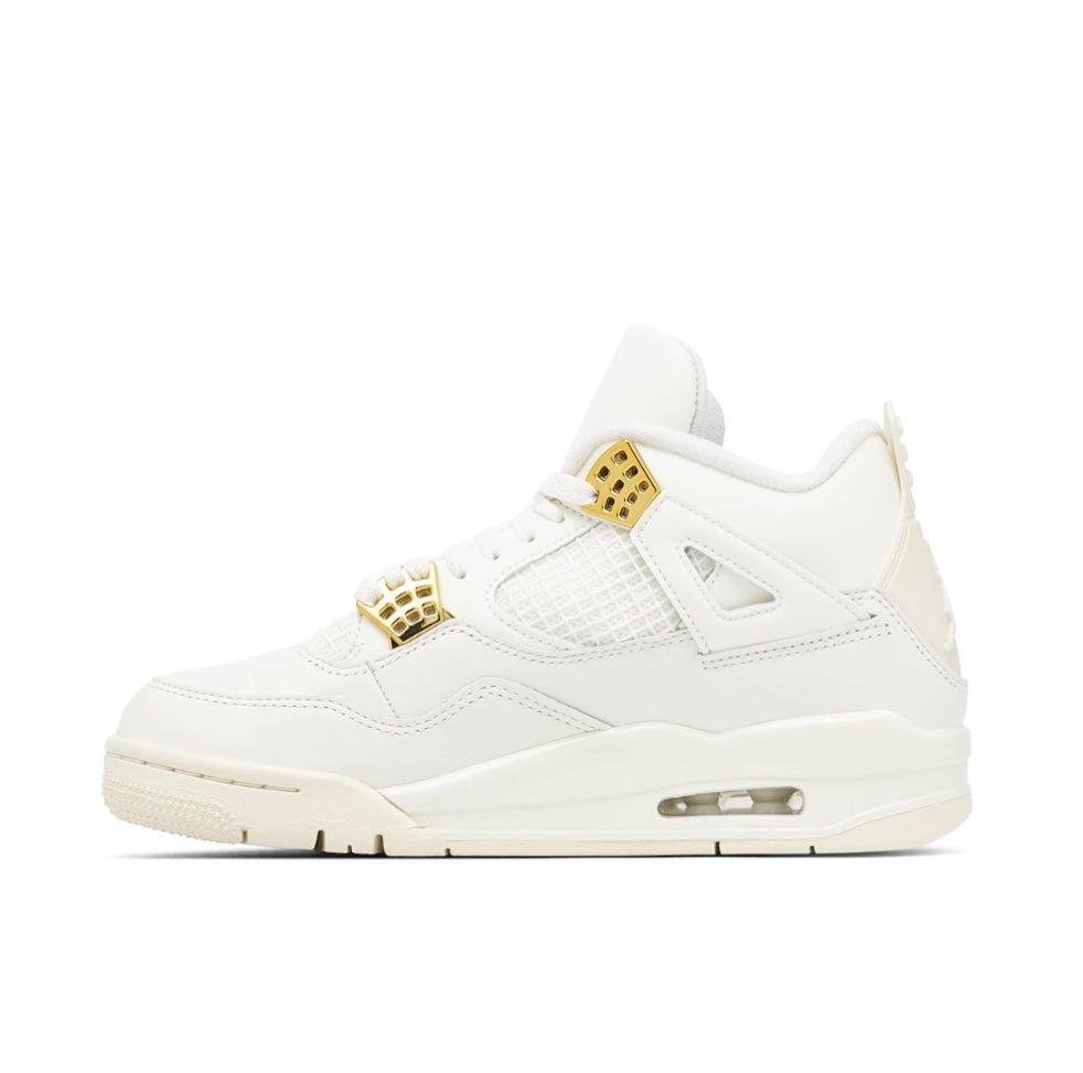 Air Jordan 4 ‘Sail Metallic Gold’ W