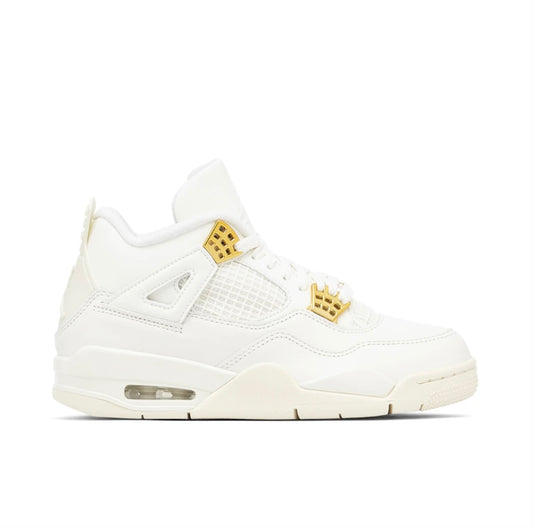 Air Jordan 4 ‘Sail Metallic Gold’ W