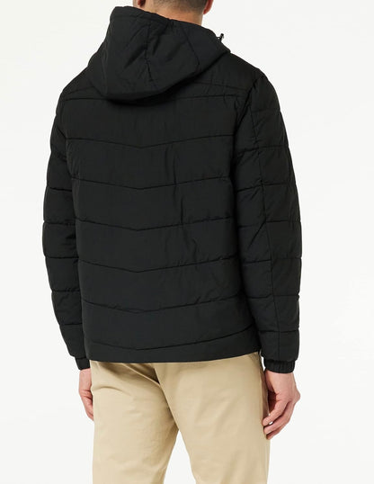 Tommy Hilfiger Branded Hooded Woven Jacket - Black