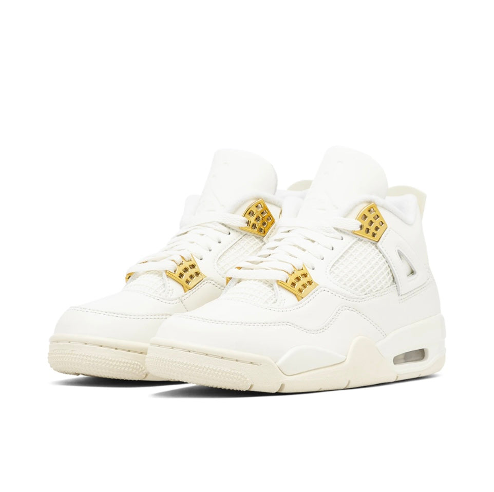 Air Jordan 4 ‘Sail Metallic Gold’ W