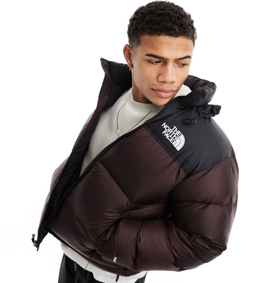 The North Face 1996 Retro Nupste Jacket - Coal Brown/TNF Black