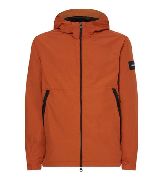 Calvin Klein Softshell Hooded Jacket - Gbrd Brown GPC